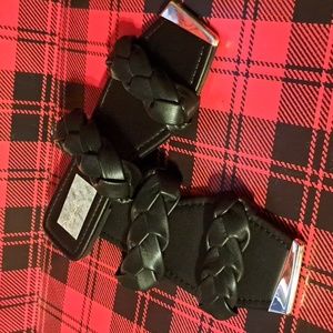 Qupid braided sandals